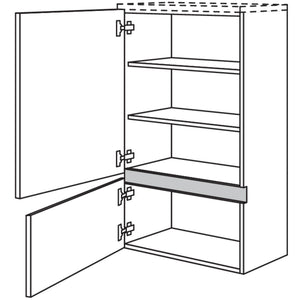 nobilia Midischrank NBM2T50-115 67773