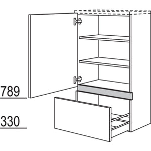 nobilia Midischrank NBMA45-115 67738