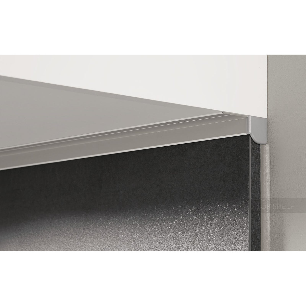 Nobilia Nischenprofil oben Aluminiumprofil- Edelstahl- Optik NKPO200 9574