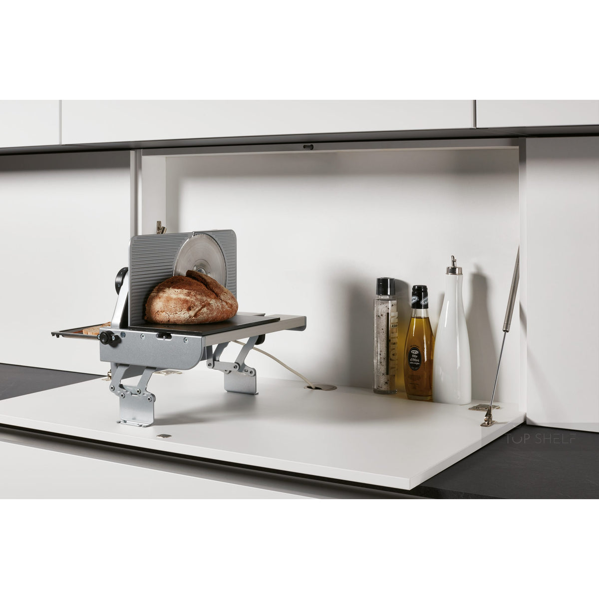 Nobilia Nischenregal mit Klappe für Küchengeräte NRKG90-54 31339