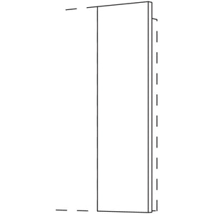 Nobilia Passleiste fuer Ueberbauschraenke UFKPK10-72 40311