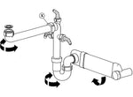 Nobilia Raumspar-Siphon-Set  - 14422 14422
