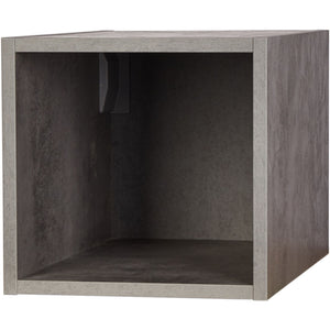 Nobilia Regal 30cm Breit 29cm Hoch 354 Beton Schiefergrau seitlich