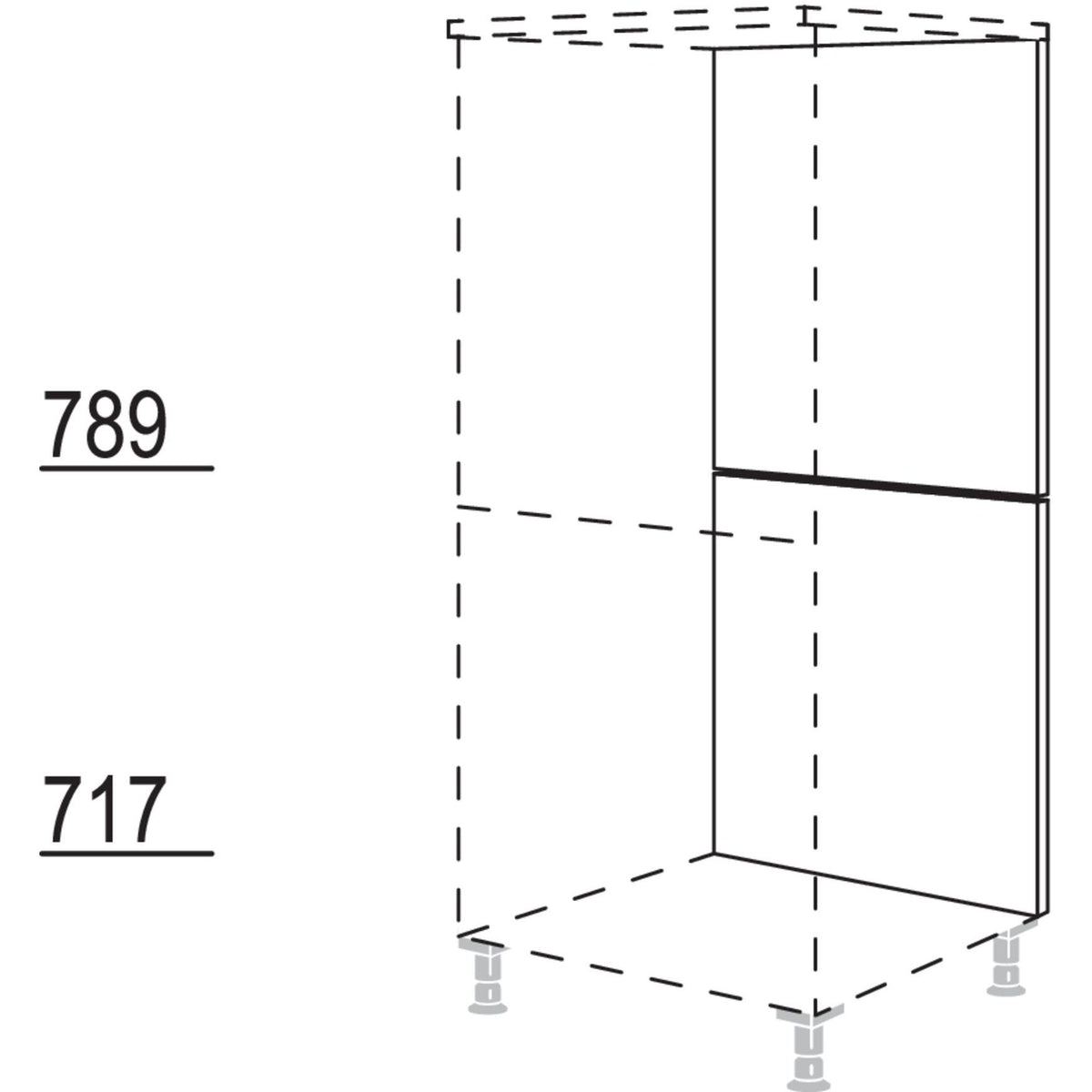 Nobilia Rueckwandverkleidung RFD50-151 9849