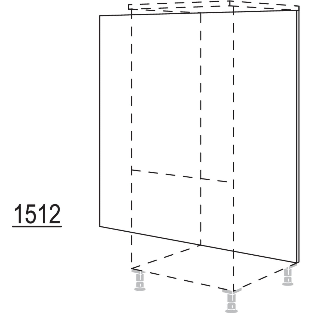 Nobilia Rueckwandverkleidung RKS-151 9855