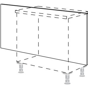 Nobilia Rueckwandverkleidung fuer Sideboardplanungen RKWS-58 25756