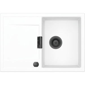 SCHOCK- Einbauspuele Mono D-100 S- aus CRISTADUR-  Stone 87319 87319