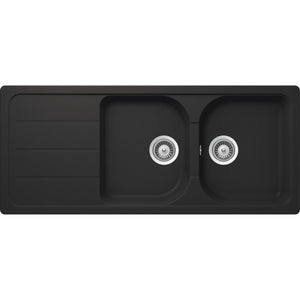 Nobilia SCHOCK SCHOCK- Einbauspuele Formhaus D-200- aus CRISTALITE-  Onyx 87365 87365