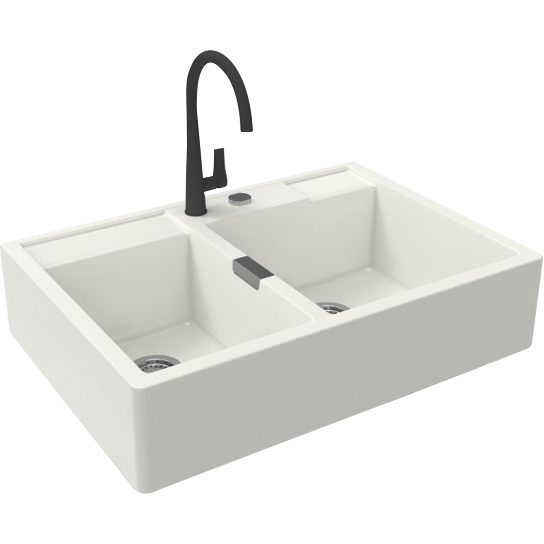 Nobilia SCHOCK SCHOCK- Spuelenstein Kallio M 175- aus CRISTADUR- Magma 87295 87295