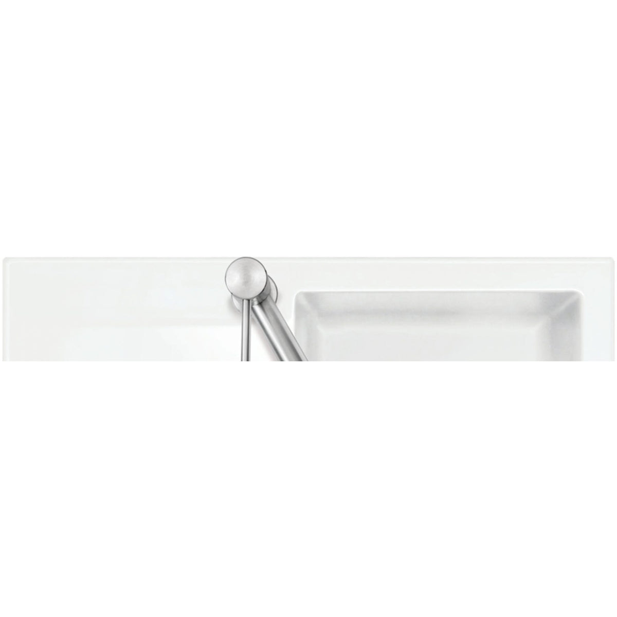 SYSTEMCERAM- Einbauspuele Genea 75- Keramik  Schiefer 87643 87643