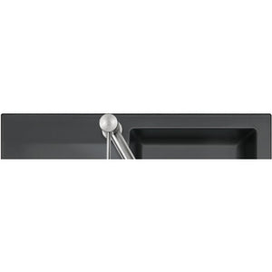 Nobilia SYSTEMCERAM SYSTEMCERAM- Einbauspuele Genea 75- Keramik Nigra 87642 87642
