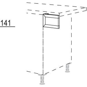 Nobilia Schubkasten-Frontpassstueck USPT20 31132