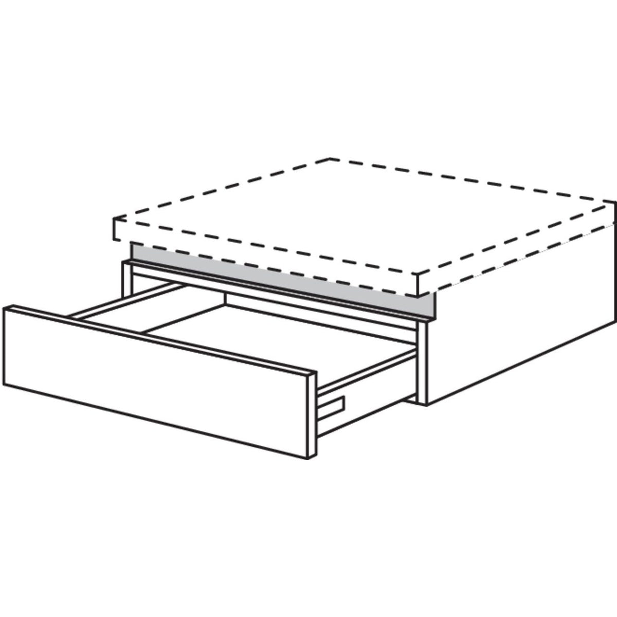 Nobilia Schubkasten NSKU45 50383