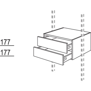 Nobilia Schubkastenschrank U2SRS60-36 36956