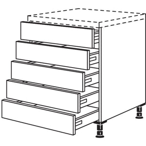Nobilia Schubkastenschrank U5S50 22014