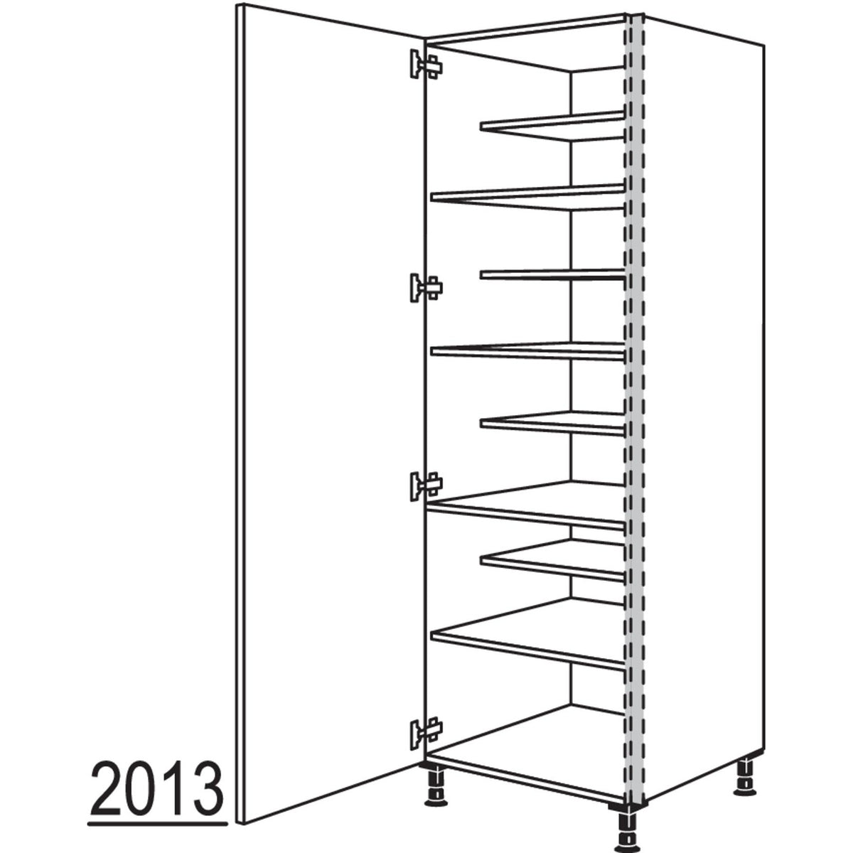 nobilia Schuhschrank NHSWSF40-1 21227
