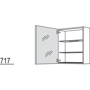 Nobilia Spiegelschrank WBSP60-1 2721