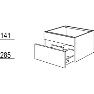 Nobilia Spuelen-Auszugschrank SPUA60-43 43262