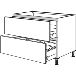 Nobilia Spuelen-Auszugschrank Separato NSPU2AK-AS60 54231