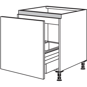 Nobilia Spuelenschrank mit Zargen-Cargo NSPUA-ASZ45 52294