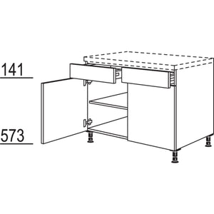 Nobilia Unterschrank US90 22079