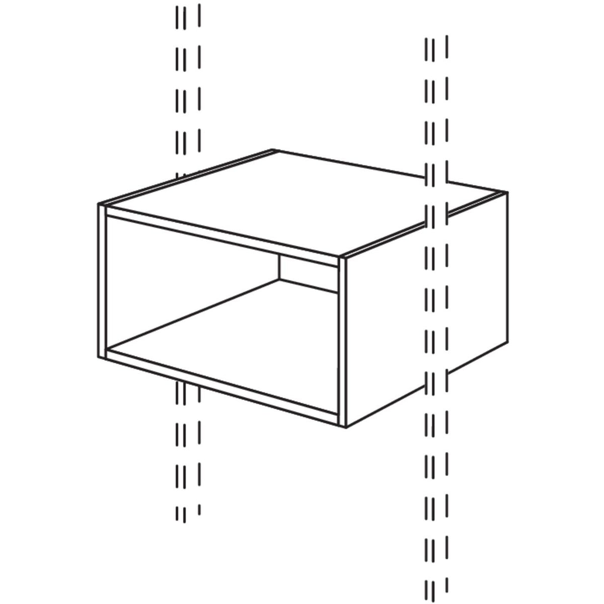Nobilia Unterschrankregal URRS60-36 36946