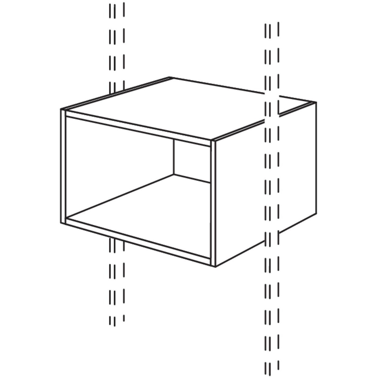 Nobilia Unterschrankregal URRS60-43 43946