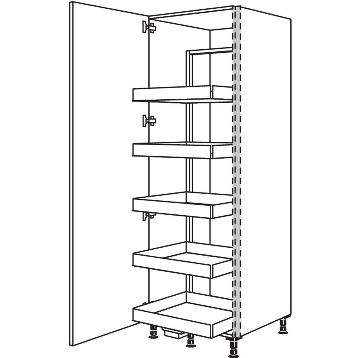 nobilia Vorratsschrank Cargo NHSCF50-1 21176