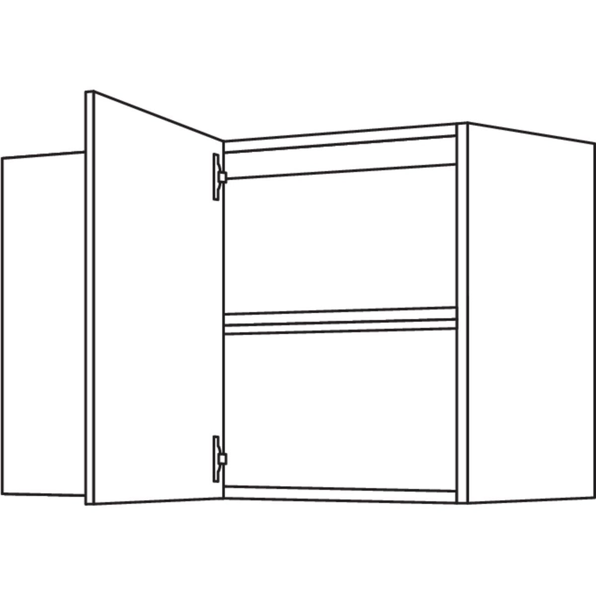 Nobilia Wand-Eckschrank WE90-45-58 26697