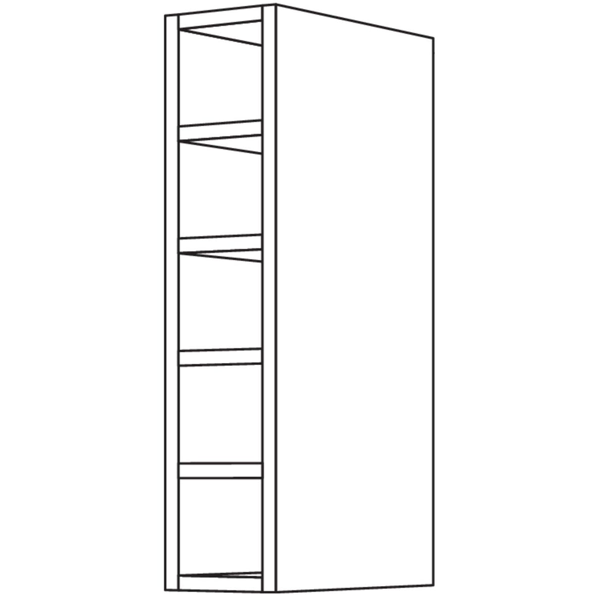Nobilia Wand-Flaschenregal WRF15-1 31235