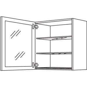 Nobilia Wandschrank Glasrahmentuer NWG60-1 64106