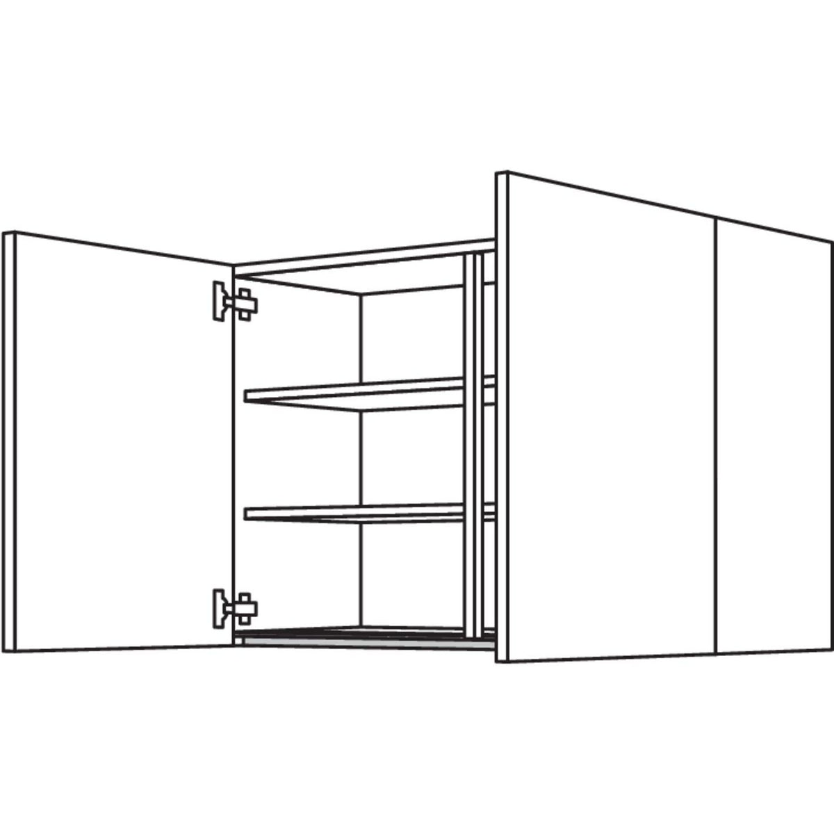 Nobilia Wandschrank NW100-1 64010
