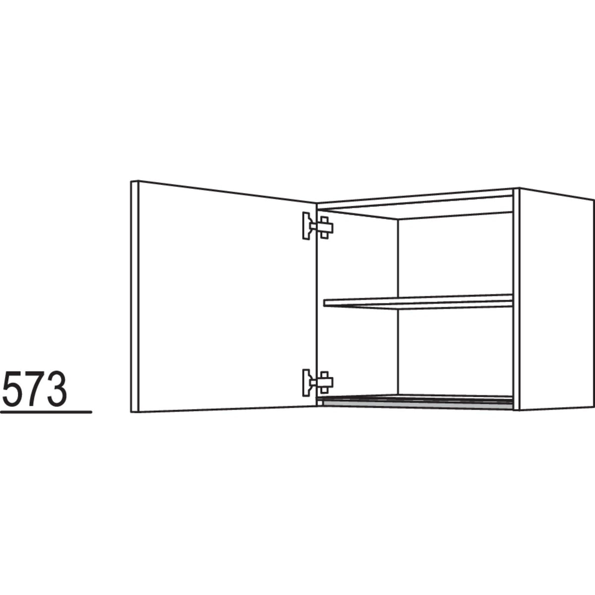 Nobilia Wandschrank NW55-58 65055