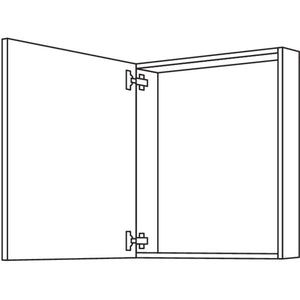 Nobilia Wandschrank-Rahmenteil WRT50-2 42445