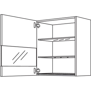 Nobilia Wandschrank Segmentglastuer NWGS50-2 66435