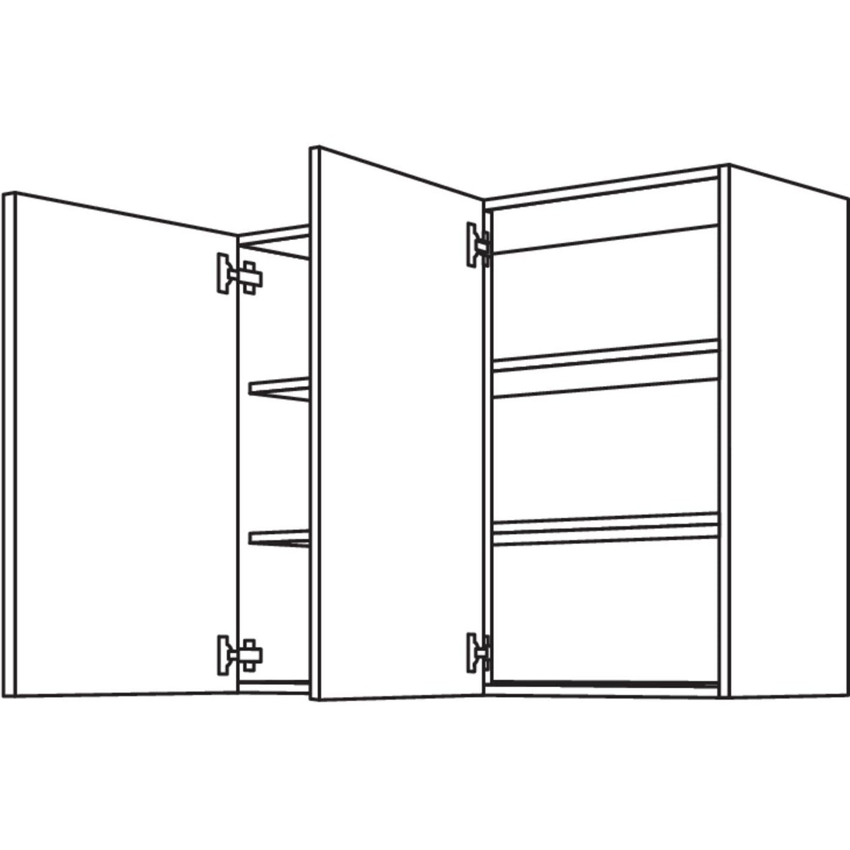 Nobilia Wandschrank W2TP100-3 50050