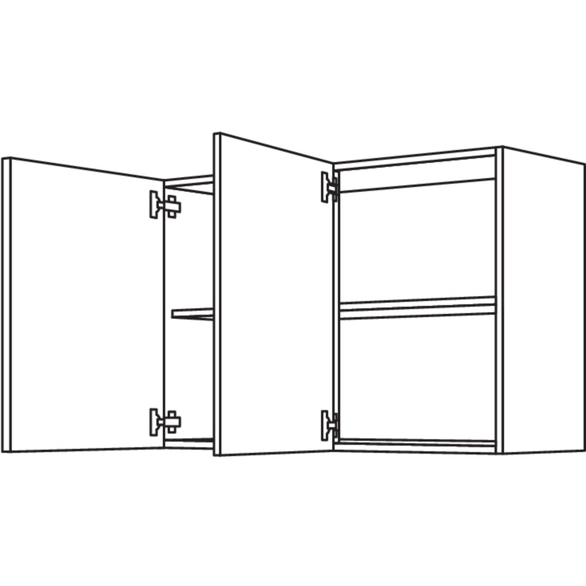 Nobilia Wandschrank W2TP100-58 26050