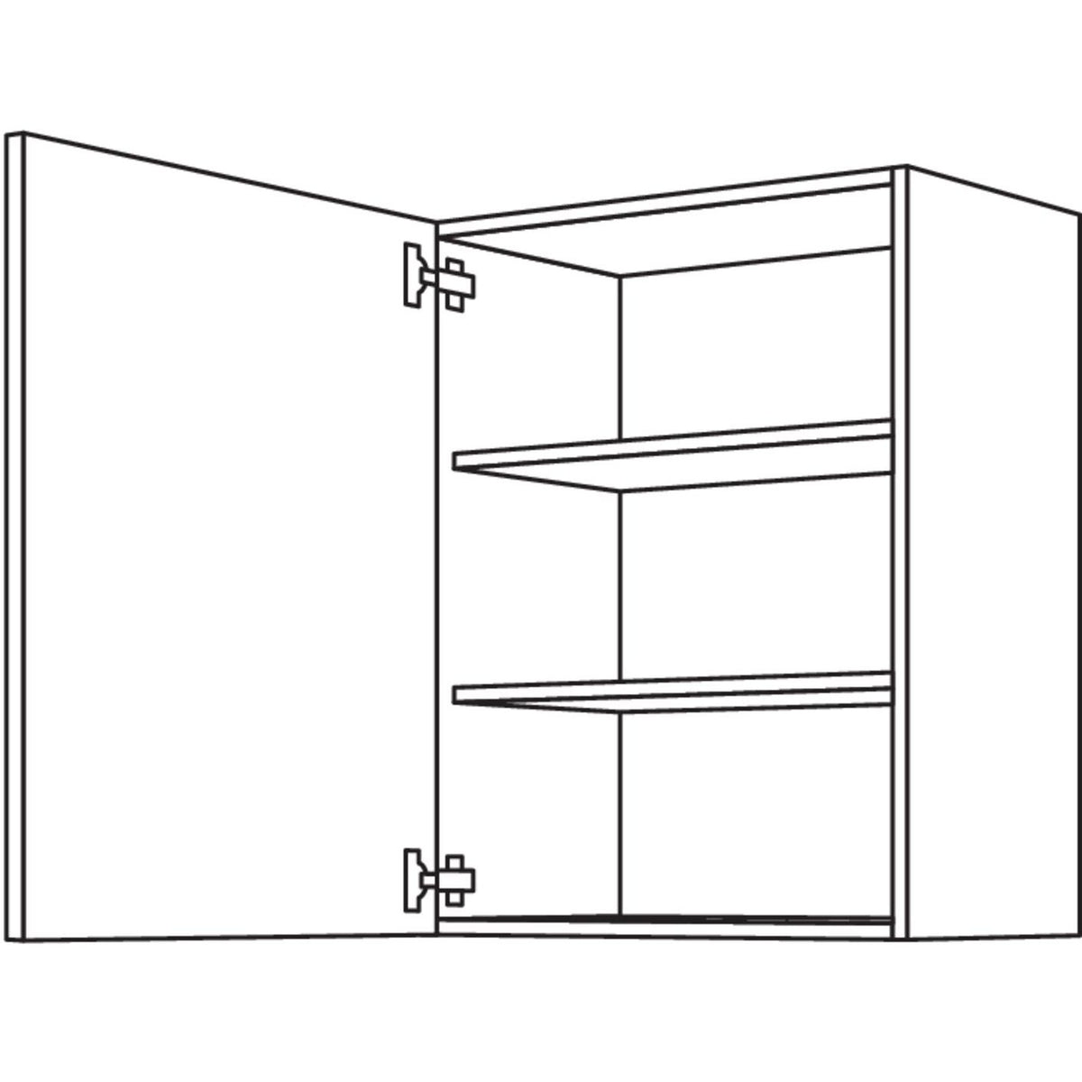 Nobilia Wandschrank W25-3 52625