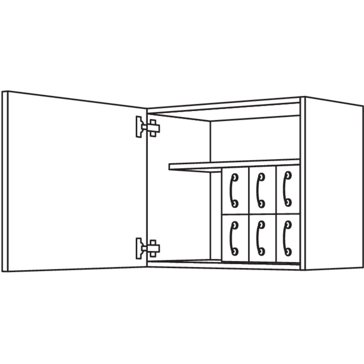 Nobilia Wandschrank WS60-58 26016