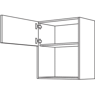 nobilia Wandschrank für Mikrowellengerät NWM60-2 60 cm - Natura | 157
