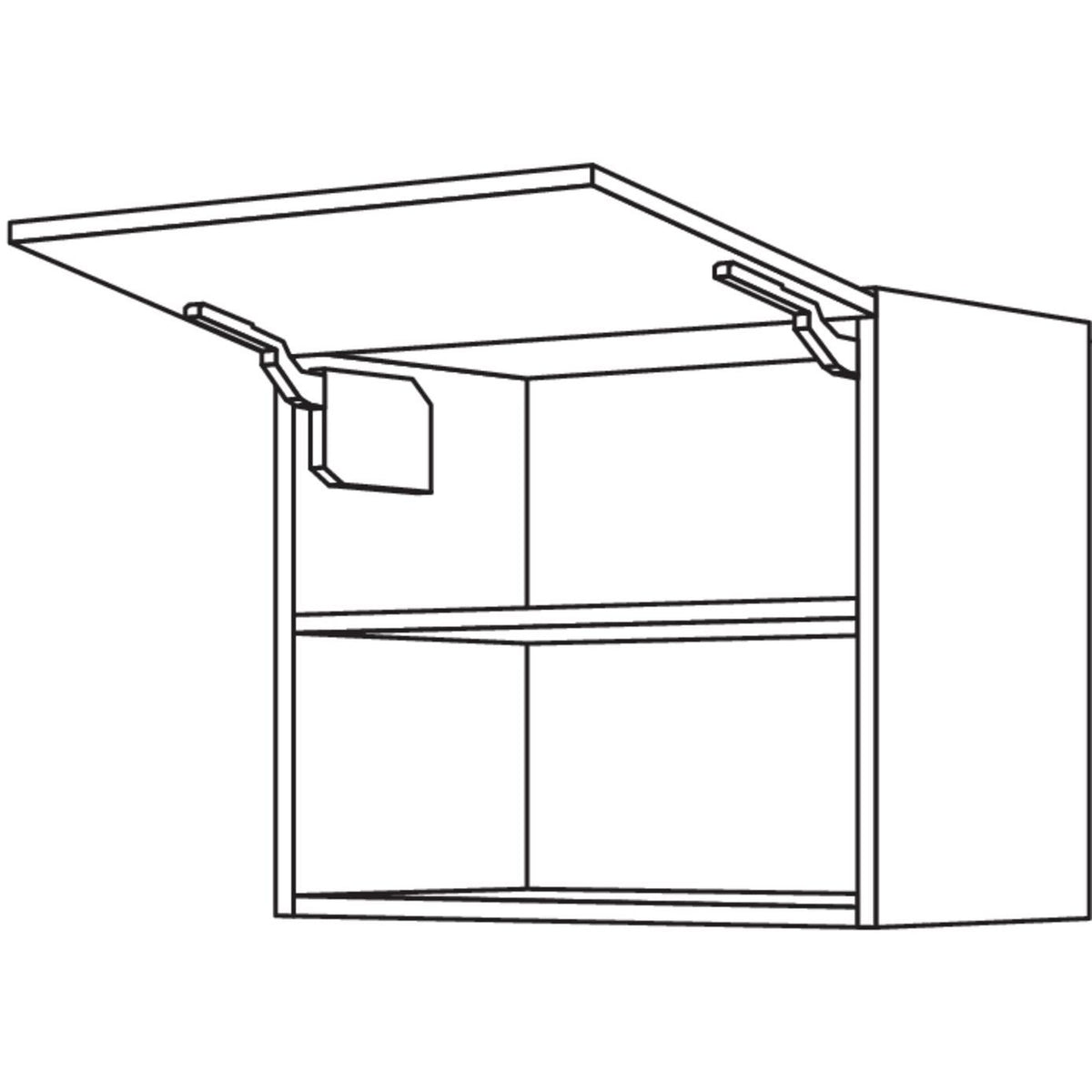 Nobilia Wandschrank fuer Mikrowellengeraet WM60-58 27568