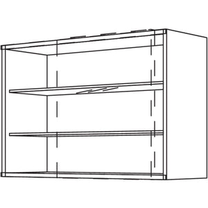 Nobilia Wandschrank fuer Schiebetueren WSTK60-1 32816