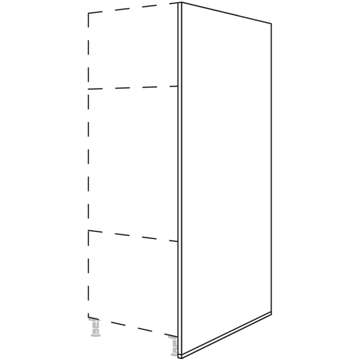 Nobilia Wange fuer Raumplanung HWR25-1 25306