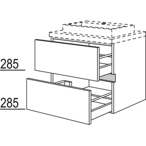 nobilia Waschtischschrank NBW2A40-60 67632