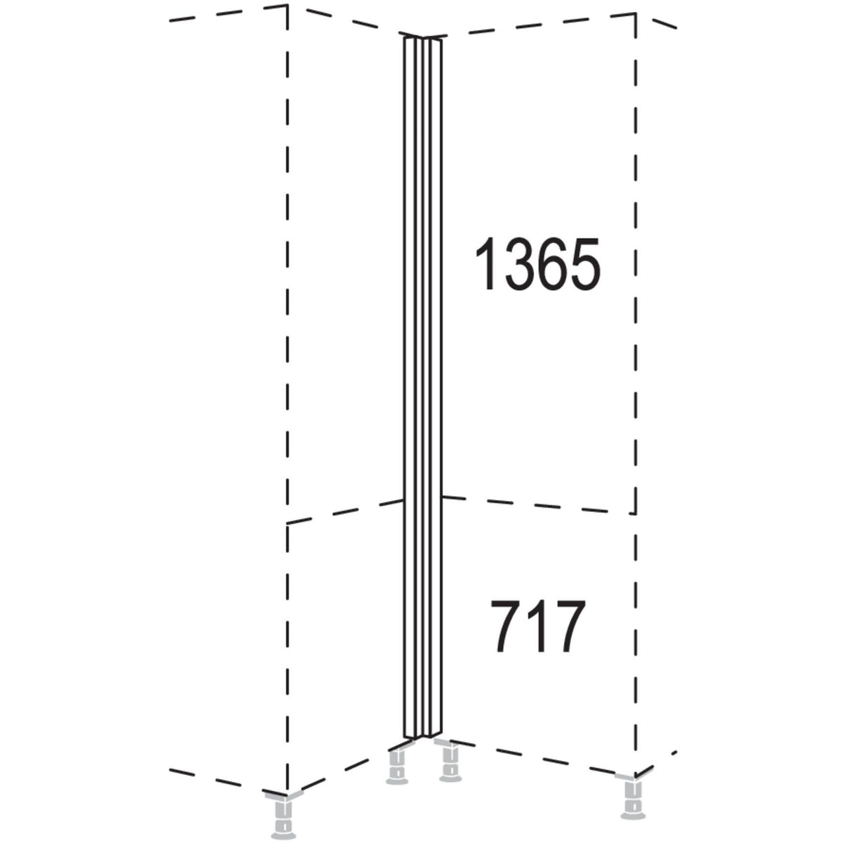 Nobilia Winkelpassstueck HPEV-2 37481