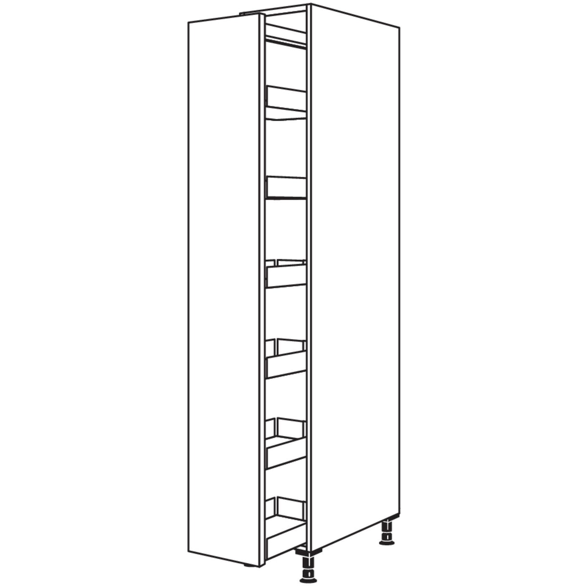 nobilia XL-Apothekerschrank HAF40-1X 32247