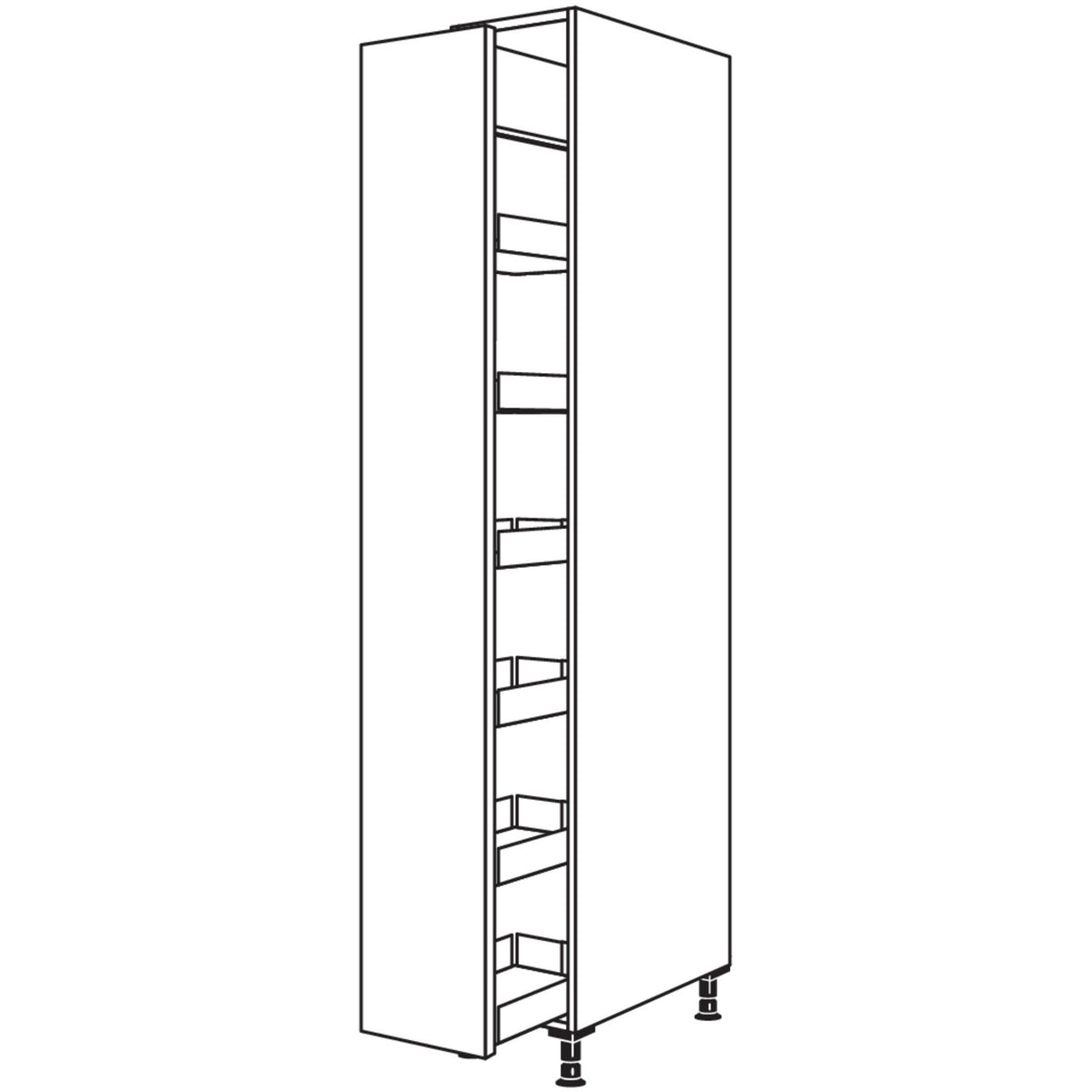 nobilia XL-Apothekerschrank HAF40-3X 53229