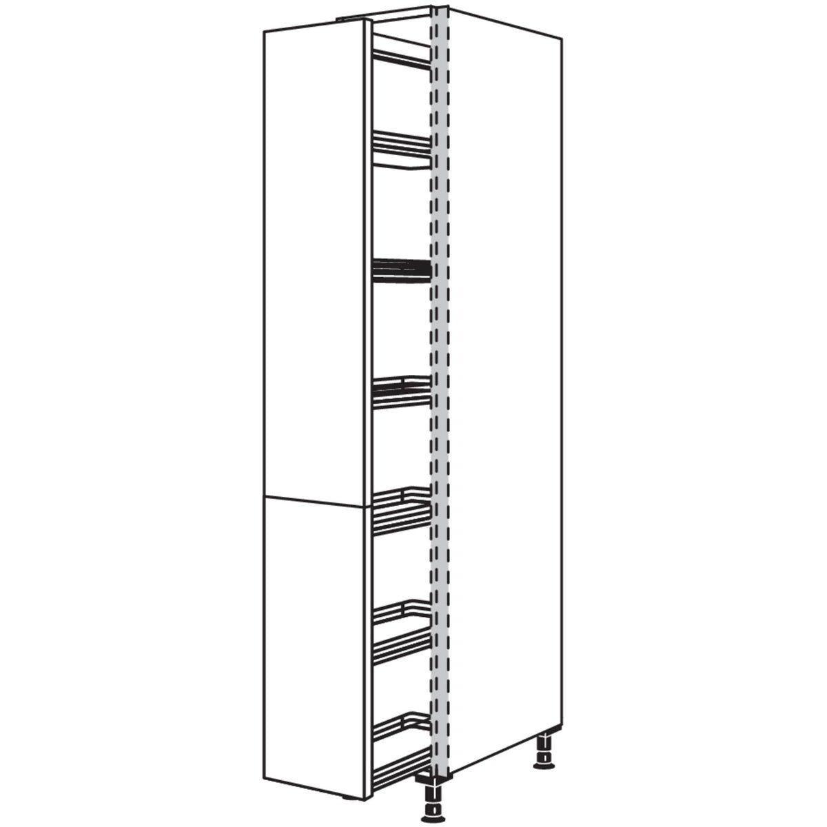 Nobilia XL-Apothekerschrank NHSA40-1X 31924