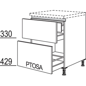 nobilia XL-Auszugschrank LUI2A120-X 55672