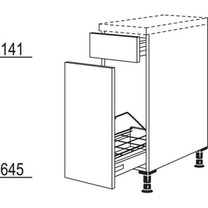 Nobilia XL-Auszugschrank UAF30-X 37040